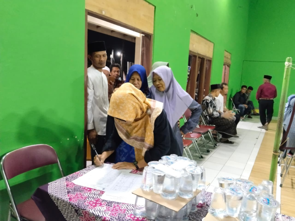 RAKOR PEMERINTAH DESA WUNUT : RENCANA PRODUKSI AIR MINUM DALAM KEMASAN TIRTA WUNUT