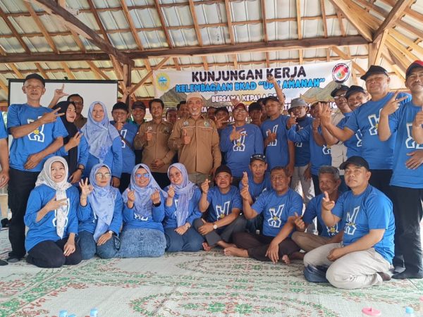 Kunjungan kerja kelembagaan BKB "UPK AMANAH"Bersama kepala desa Sekecamatan kaliangkrik magelang ke BUMDES sumber kamulyan desa wunut.