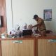 SISWA SMK MUHAMMADIYAH 1 JATINOM PKL DI KANTOR PEMERINTAH DESA WUNUT.